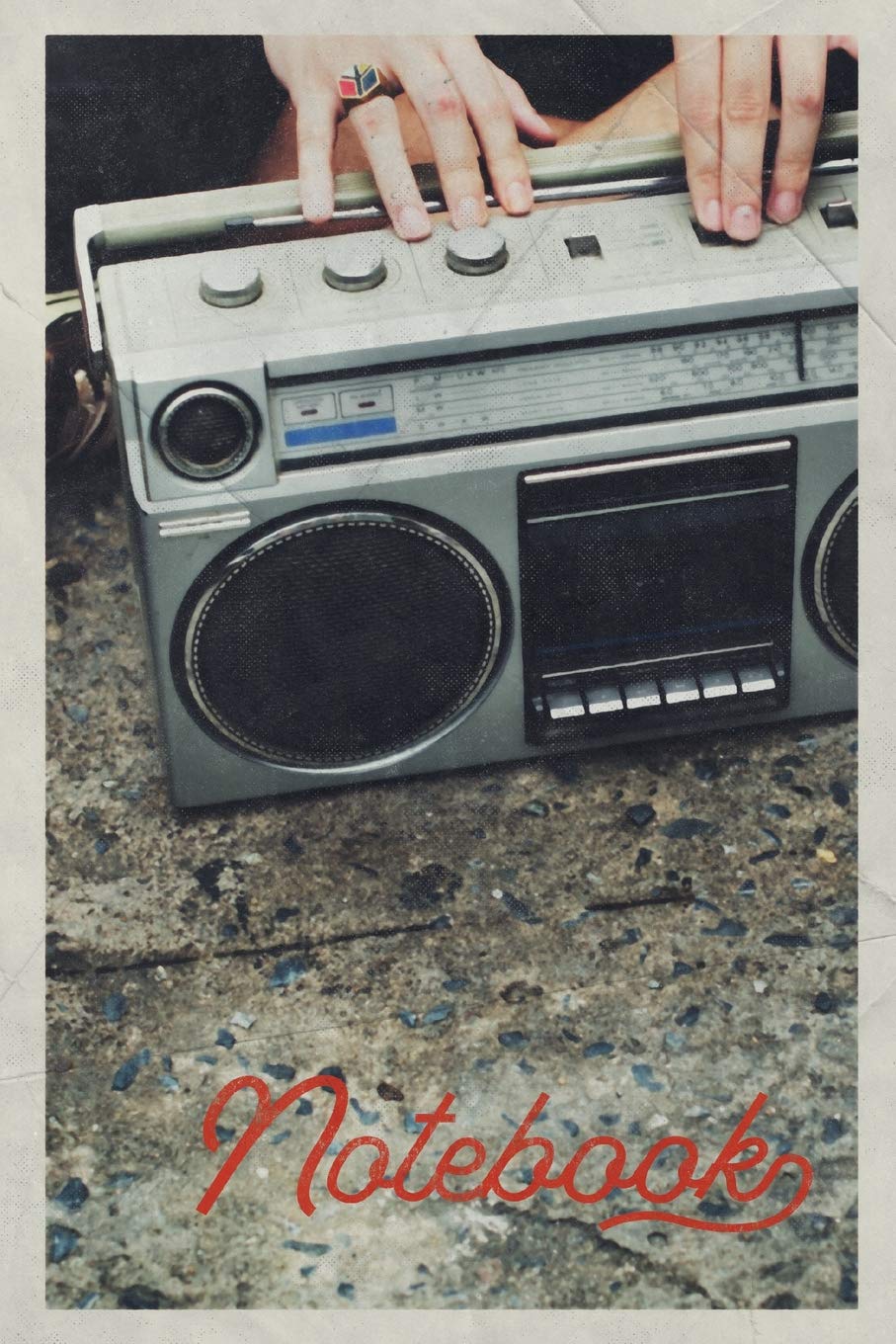 ler totalmente Notebook: Ghetto Blaster Boombox Gorgeous Composition Book Journal Diary for Men, Women, Teen & Kids Vintage Retro Design Rap Battle 80s Hip Hop Fans