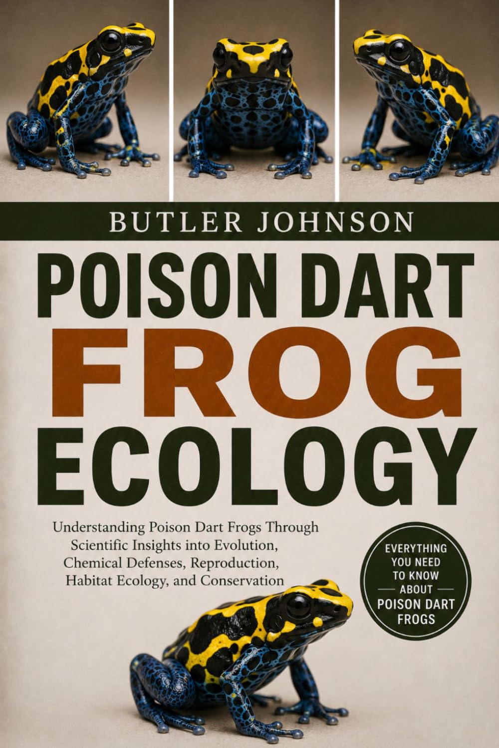 ler totalmente POISON DART FROG ECOLOGY: Understanding Poison Dart Frogs Through Scientific Insights into Evolution, Chemical Defenses, Reproduction, Habitat Ecology, and Conservation