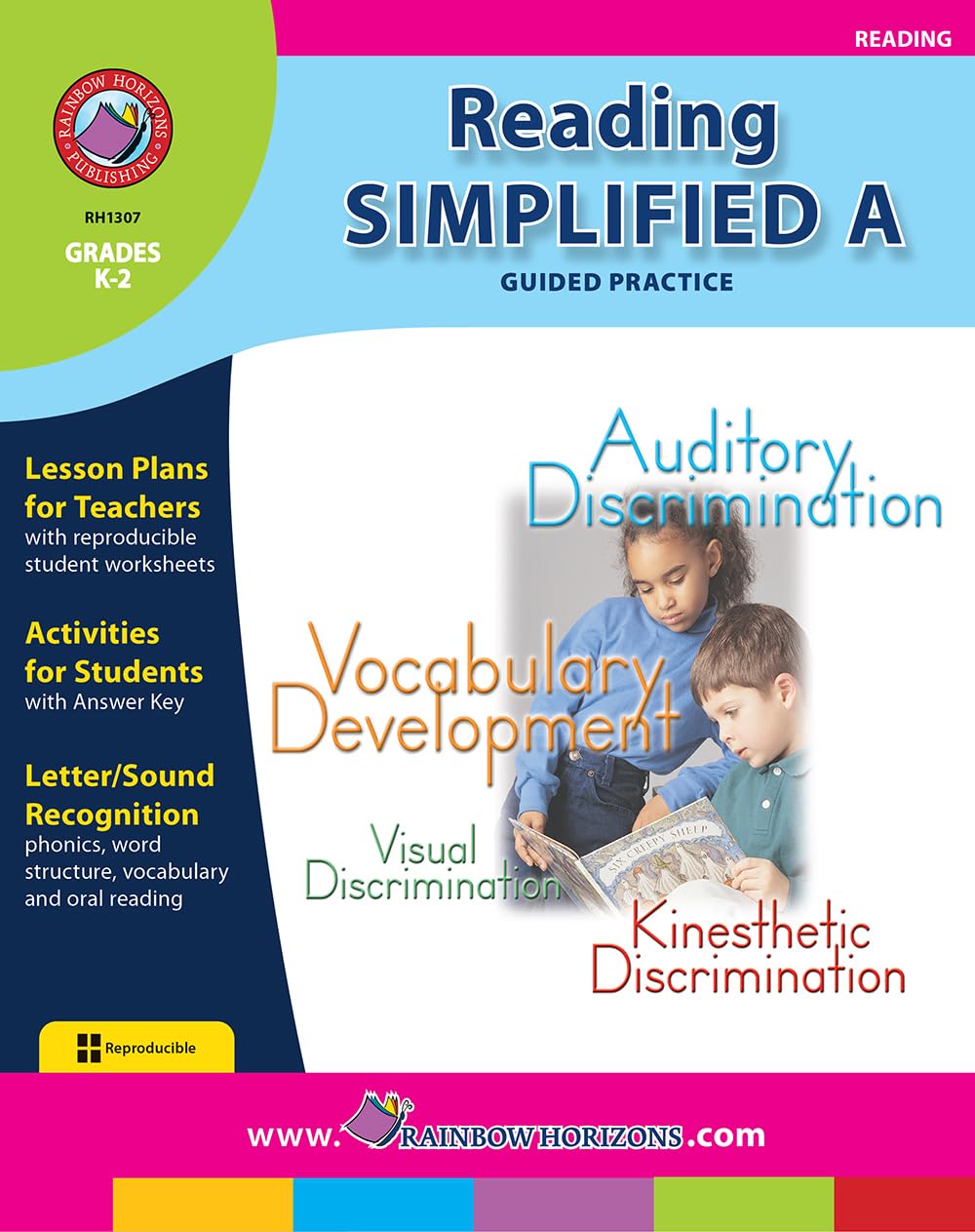 Reading Simplified A: Guided Practice Gr. K-2 - Rainbow Horizons Publishing baixar livro de graça