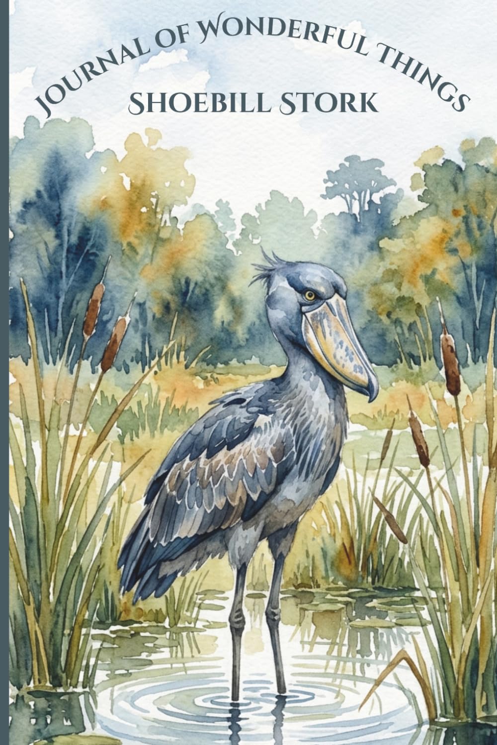ler totalmente Shoebill Stork: Journal Of Wonderful Things: 6x9 Lined Notebook for Writing, Diary, School & Nature Lovers