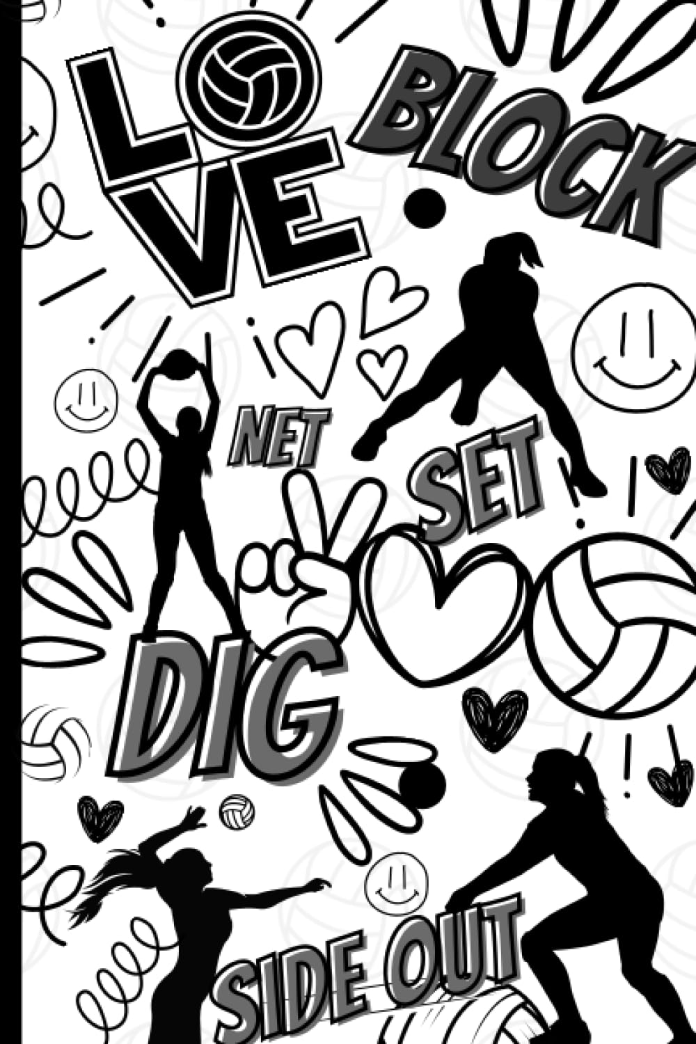 Blank Lined Journal: Volleyball Themed baixar o livro de graça