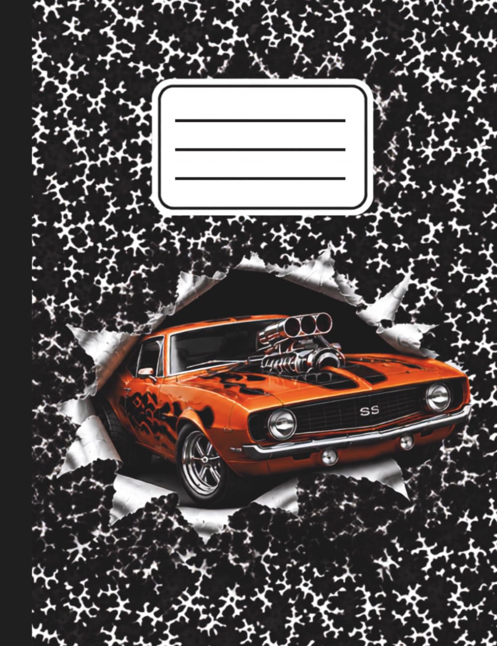 capítulo por capítulo baixar Hot Rod Car Composition Notebook: Wide Ruled Lined Journal for Kids, Boys, and Teens, 7.5" x 9.25"