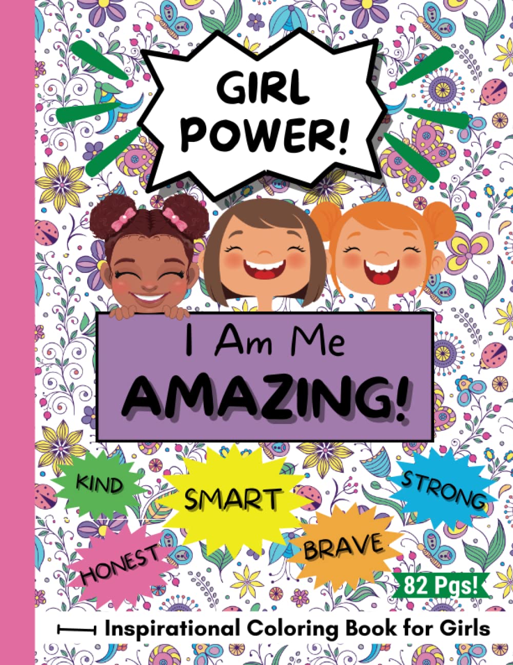 capítulo por capítulo baixar Inspirational Coloring Book for Girls: Girl Power Coloring Book for Little Girls ages 4-8: Inspirational and Motivational Coloring Book for Girls: Fun, Easy, and Cute Coloring Pages for Little Girls