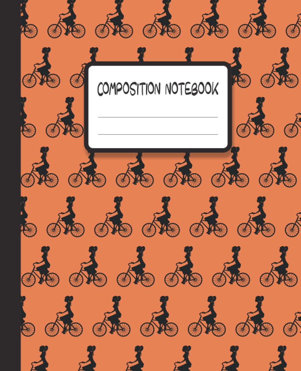 ler totalmente Composition Notebook With Retro Girl Biker Theme: Cute and Funny Wide Ruled Lined Journal for College with Glossy Cover and 7.5 x 9.25 inches size, Ideal To Take Classroom Notes