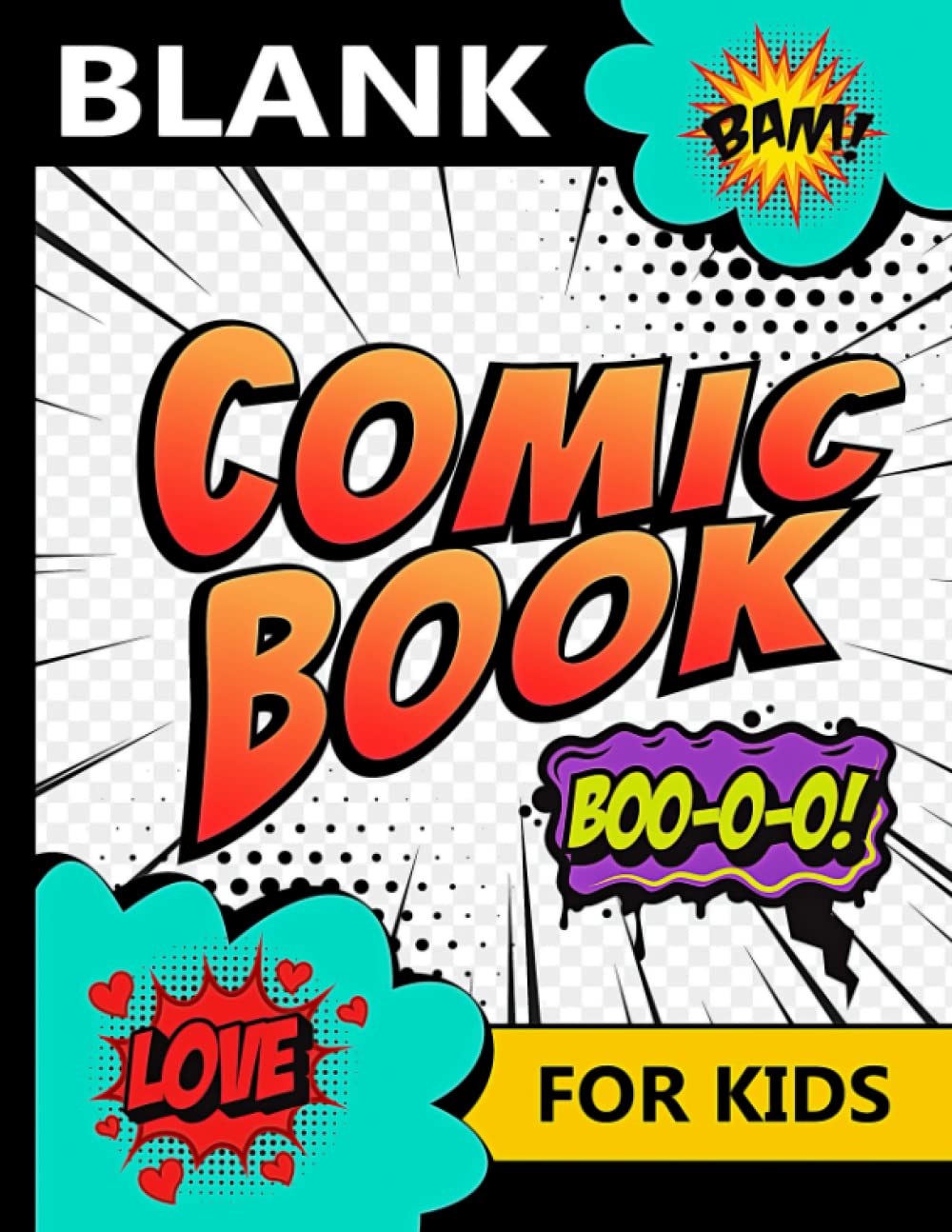 Blank Comic Book for Kids: With this comic book journal notebook, you can create your own awesome comics. baixar o livro de graça