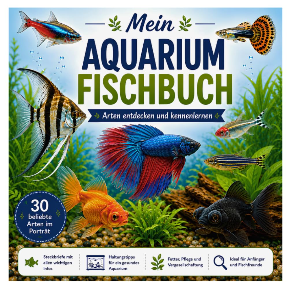Mein Aquarium Fischbuch - Arten entdecken und kennenlernen: Aquarium Fischarten, Aquaristik & Süßwasserfische, Aquariumfische einfach erklärt (German Edition) baixar o livro de graça