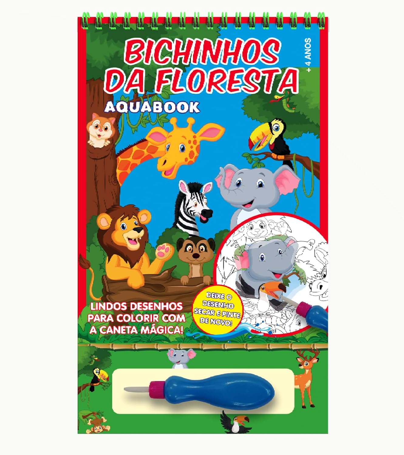 Aquabook Bichinhos da Floresta