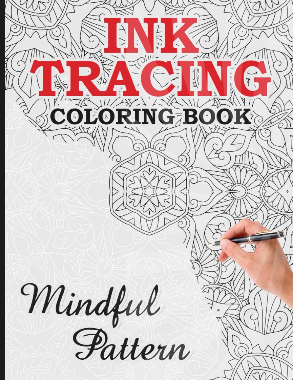 ler totalmente Ink Tracing Coloring Book: Sketch Along the White Lines to Find a One-of-a-Kind Mindful Pattern