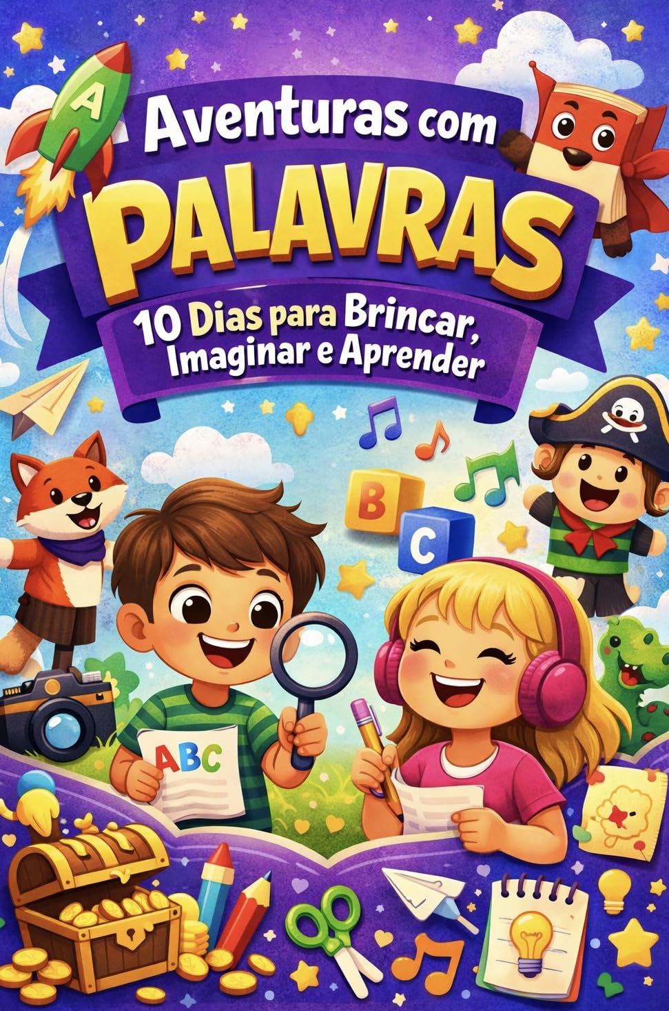 capítulo por capítulo baixar Aventuras com Palavras: 10 dias para brincar, imaginar e aprender