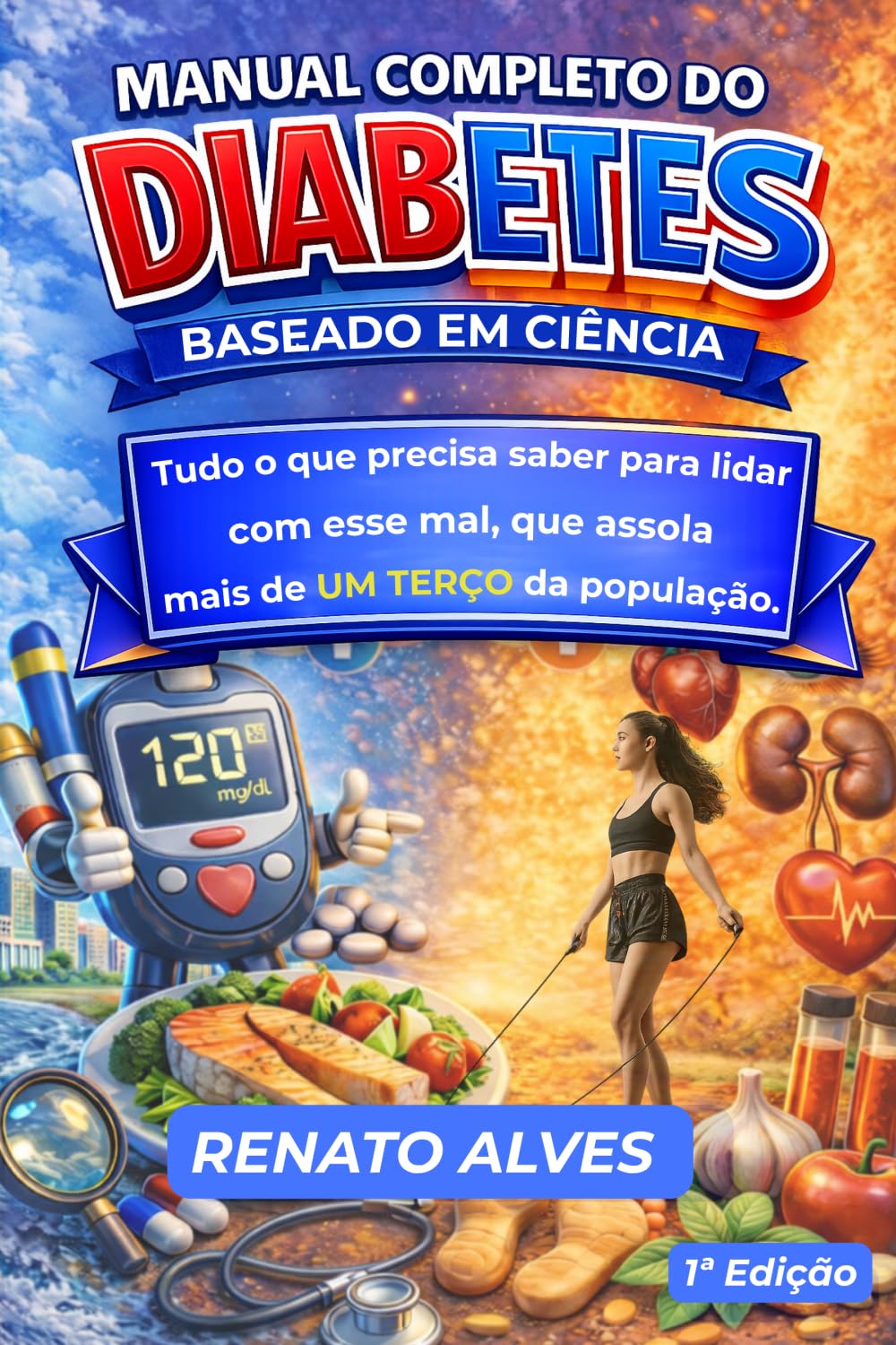 MANUAL COMPLETO DO DIABETES: BASEADO EM CIÊNCIA (Portuguese Edition)