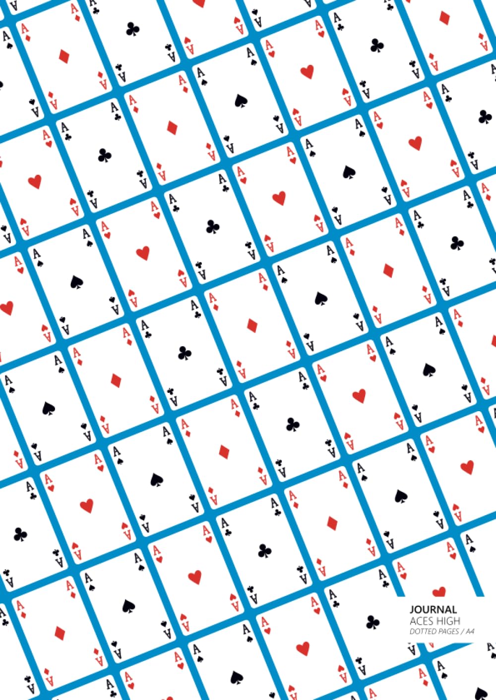 Aces High Journal - Dotted Pages - A4: (Blue Edition) Journal 192 dot grid page (A4 / 8.27x11.69 inches / 21x29.7cm / Large) baixar livro de graça