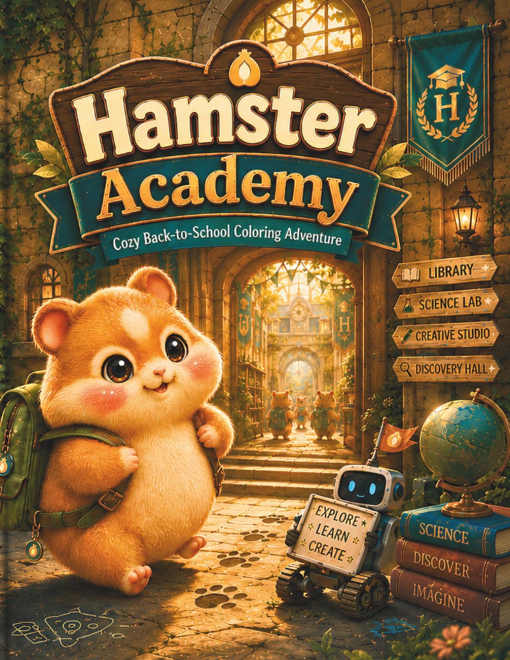 capítulo por capítulo baixar Hamster Academy: Cozy Back-to-School Coloring Adventure