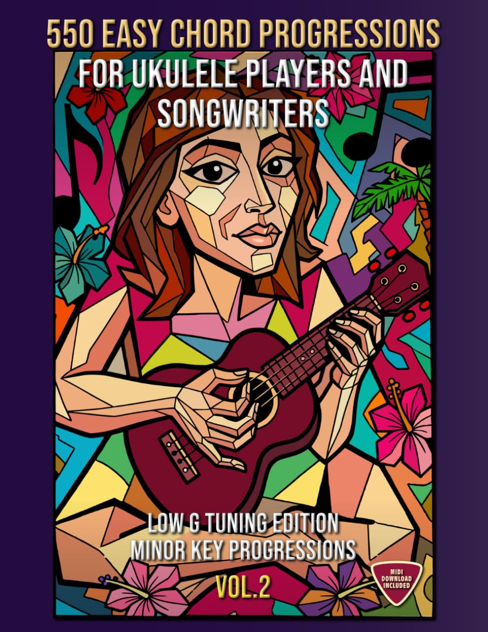 550 Easy Chord Progressions for Ukulele Players and Songwriters. Vol. 2: MINOR KEY PROGRESSIONS. LOW G Tuning Edition. Notes, Chord Diagrams & Tabs. MIDI Download Included. Beginner to Advanced. baixar o livro de graça
