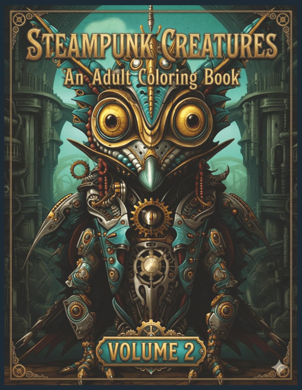 ler totalmente Steampunk Creatures: An Adult Coloring Book: Volume 2