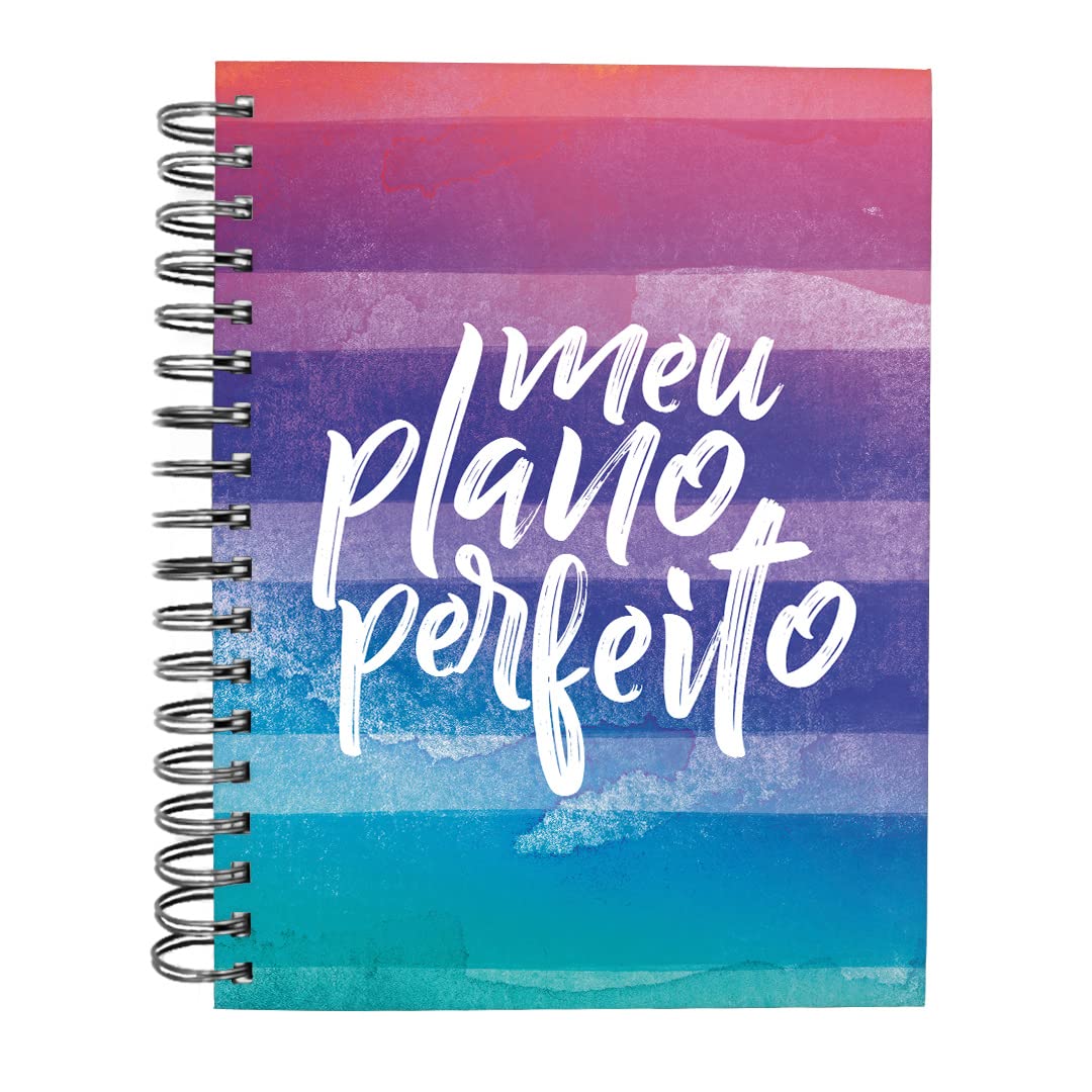 ler totalmente Meu plano perfeito, planner sem data com espiral duplo, capa Cores (4ª edição) | Planner 2026