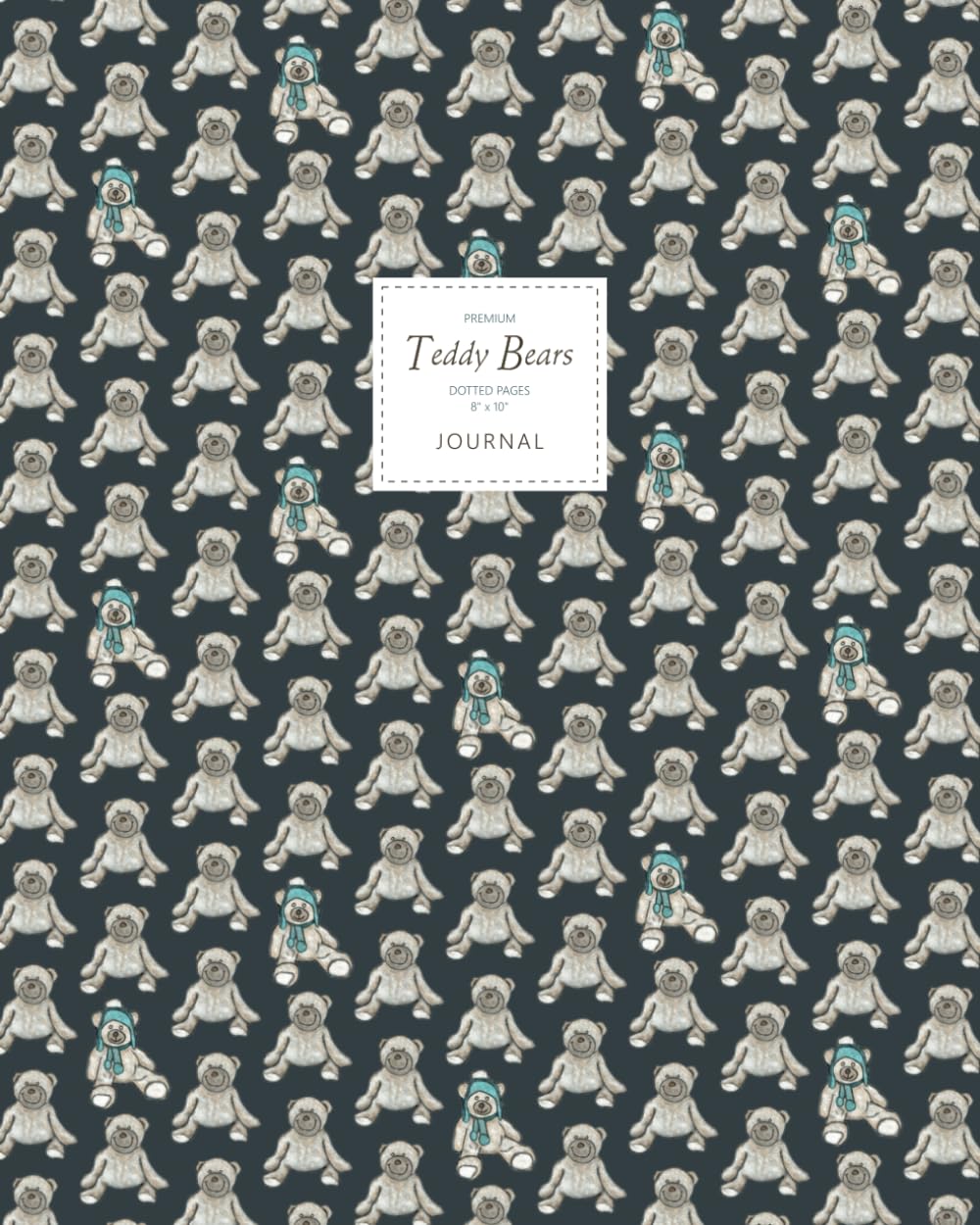 capítulo por capítulo baixar Teddy Bears Journal - Dotted Pages - 8x10 - Large: (Dark Edition) Journal 192 dot grid pages (8x10 inches / 20.3x25.4 cm/Large)