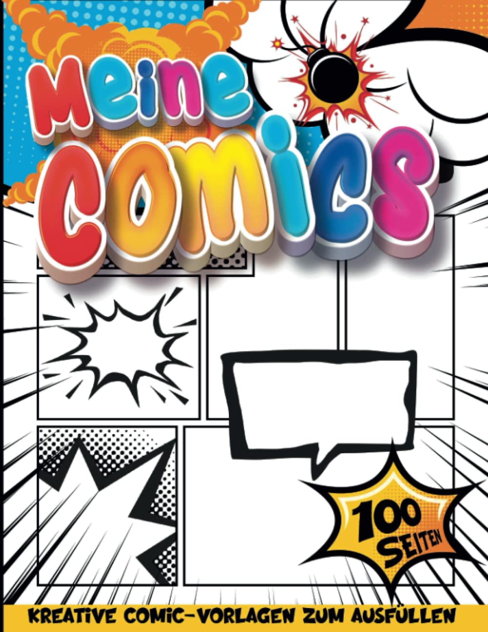 Comic Selber Gestalten: Kinder-Schreibtagebuch Für Comic-Erstellung | Comic-Aktivitätsbücher | Jungen 11 Jahre Geschenkideen (German Edition) baixar o livro de graça