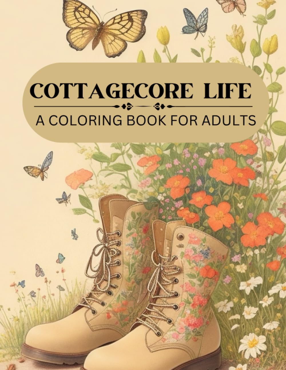 capítulo por capítulo baixar Cottagecore Life: A Coloring Book For Adults | Country Scenes | Charming Cottage Life Aesthetic |