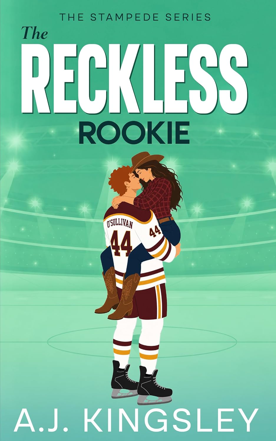 ler totalmente The Reckless Rookie: A Forbidden Age-Gap Hockey Romance (The Stampede Series Book 4) (English Edition)
