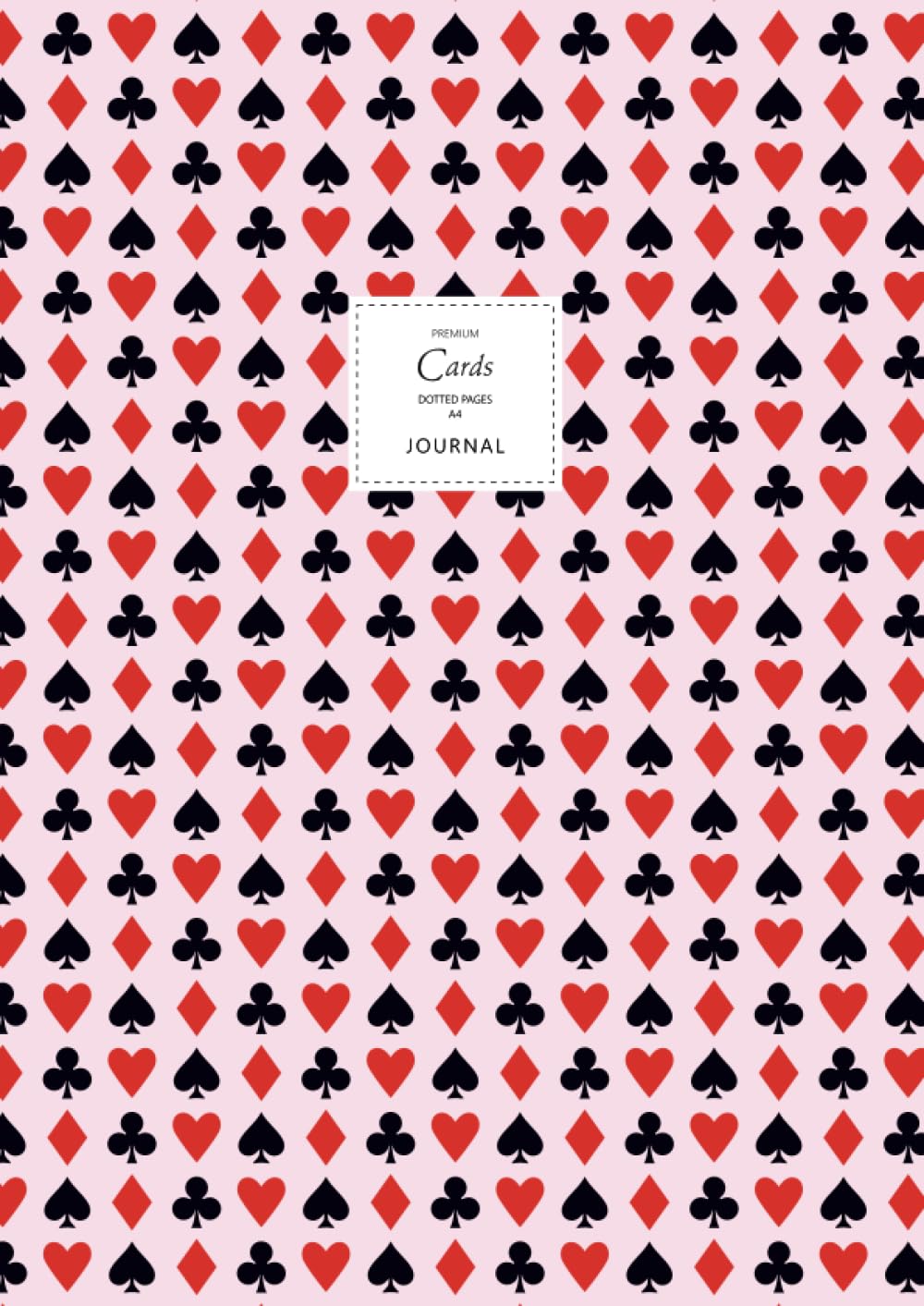 Cards Journal - Dotted Pages - A4 - Premium: (Pink Edition) Playing Cards Journal 192 dot grid page (A4 / 8.27x11.69 inches / 21x29.7cm / Large) baixar livro de graça