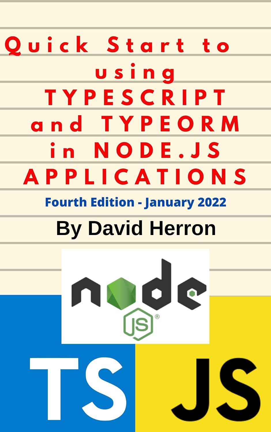 ler totalmente Quick Start to using Typescript and TypeORM on Node.js for CLI and web applications (English Edition)