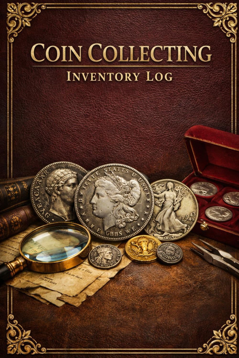 ler totalmente Coin Collecting Inventory Log: 120 Pages Numismatic Collection Tracker for Coin Collectors | Organize Your Coins by Mint, Grade, Price & Source