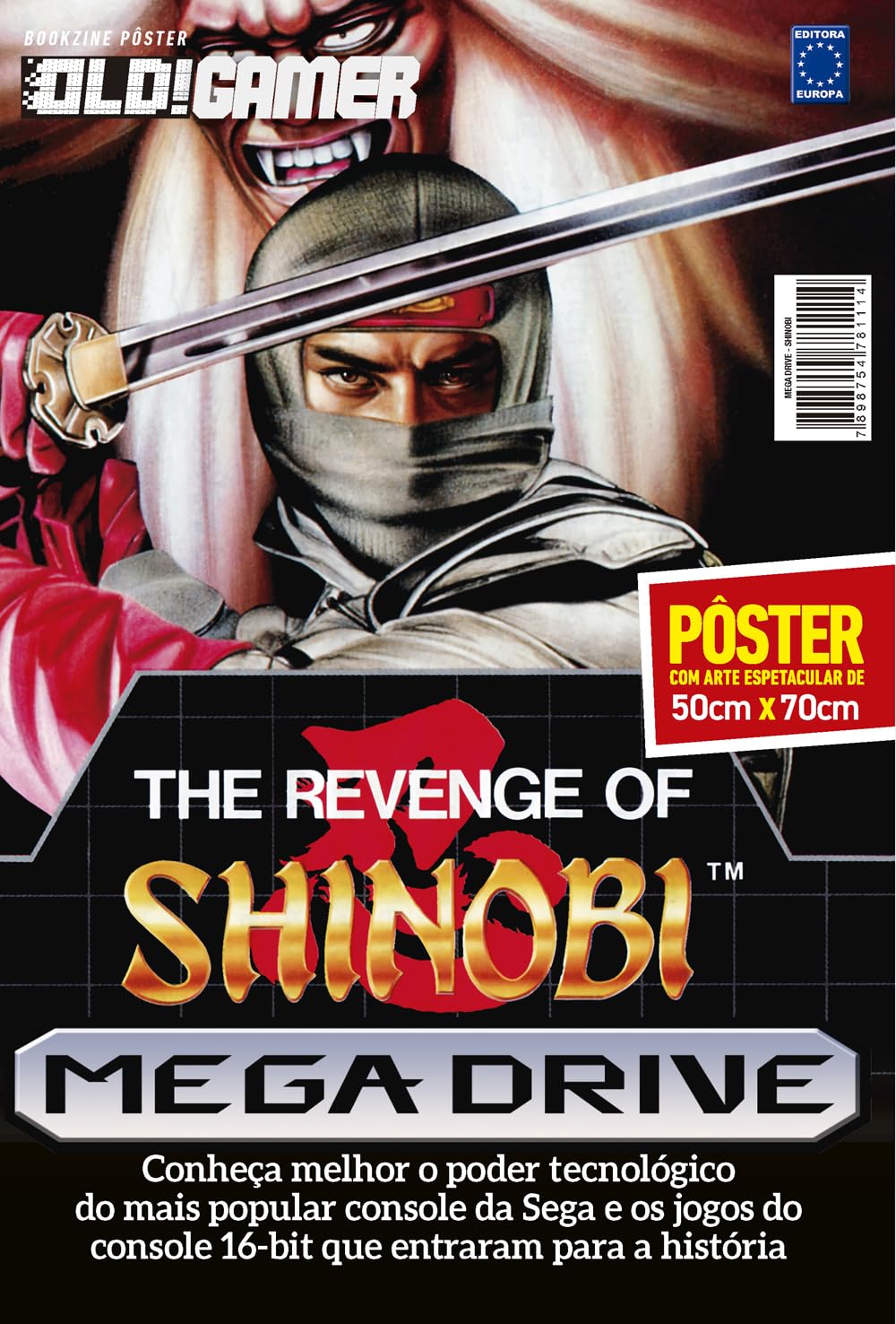 Mega Drive - The Revenge of Shinobi - Superpôster OLD!Gamer baixar o livro de graça