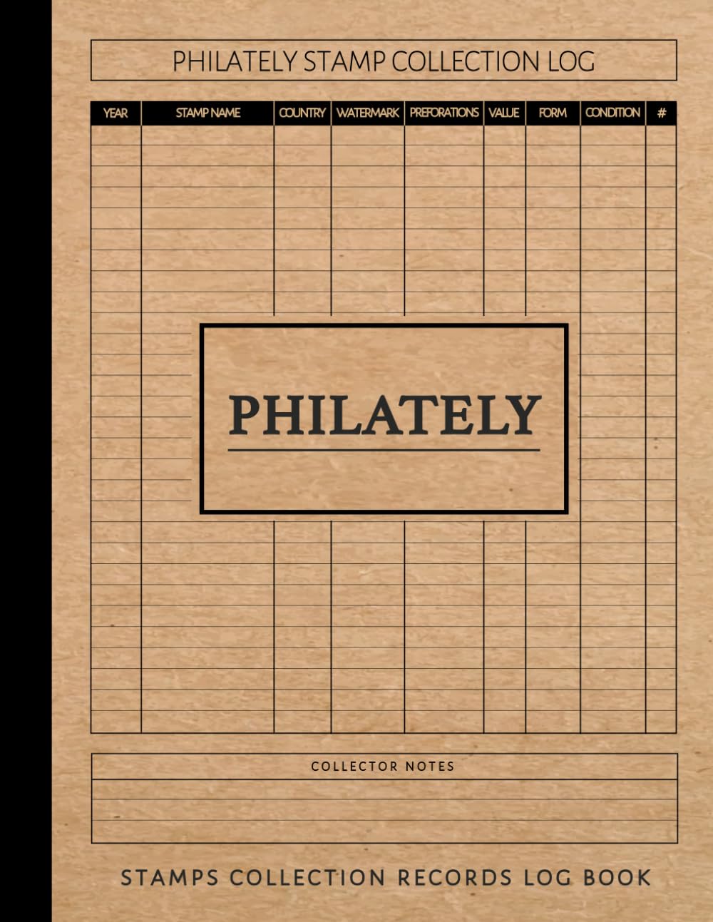 Philately Stamp Collection Log Book: Stamps Collector Journal. Note & Capture Every Addition. Ideal for Collectors, Antique Dealers, and Historians baixar livro de graça