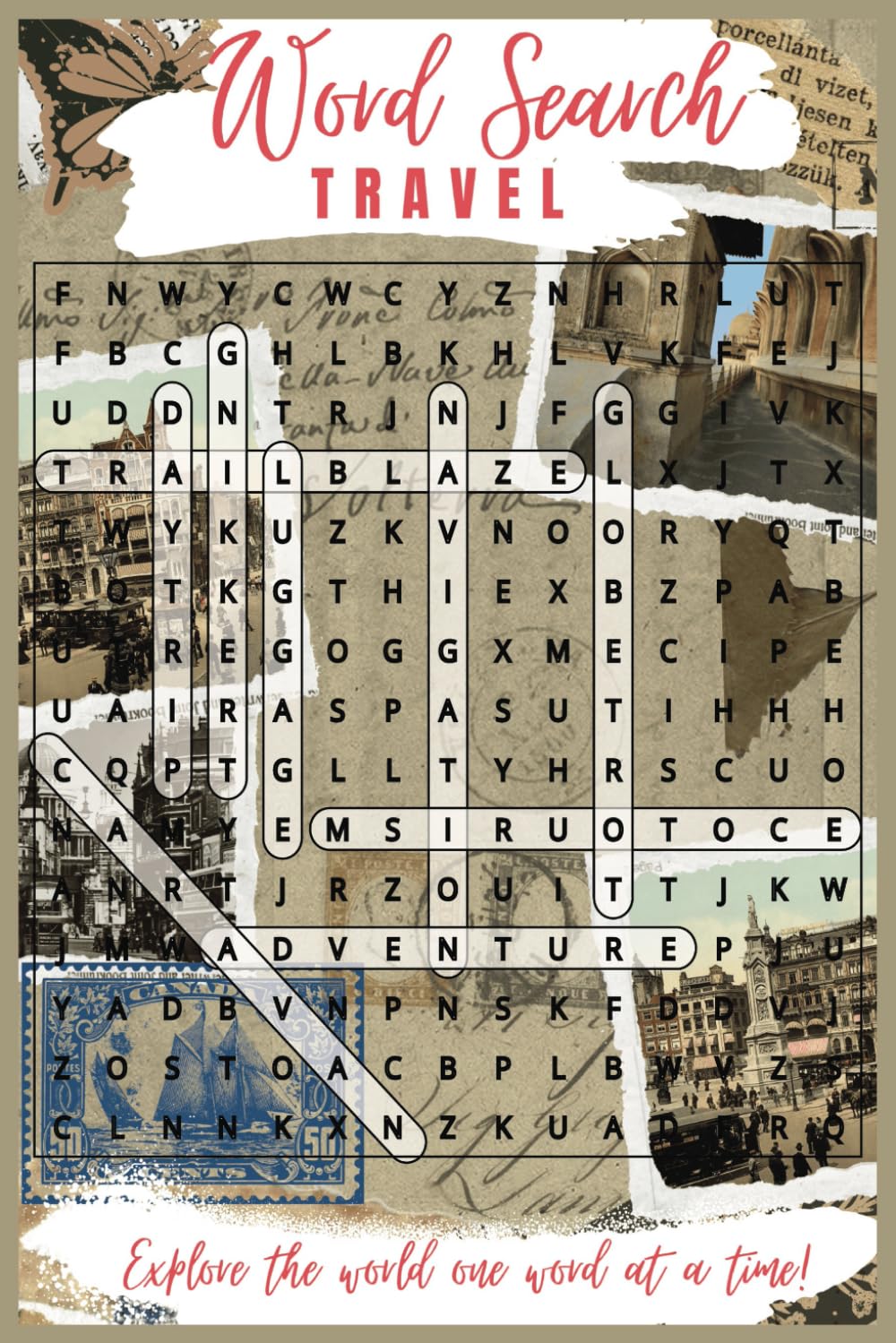 ler totalmente Travel Word Search: Word Searches with Easy-to-Read Print about Travel | 6x9 inches, 110 pages | 50+ Puzzles