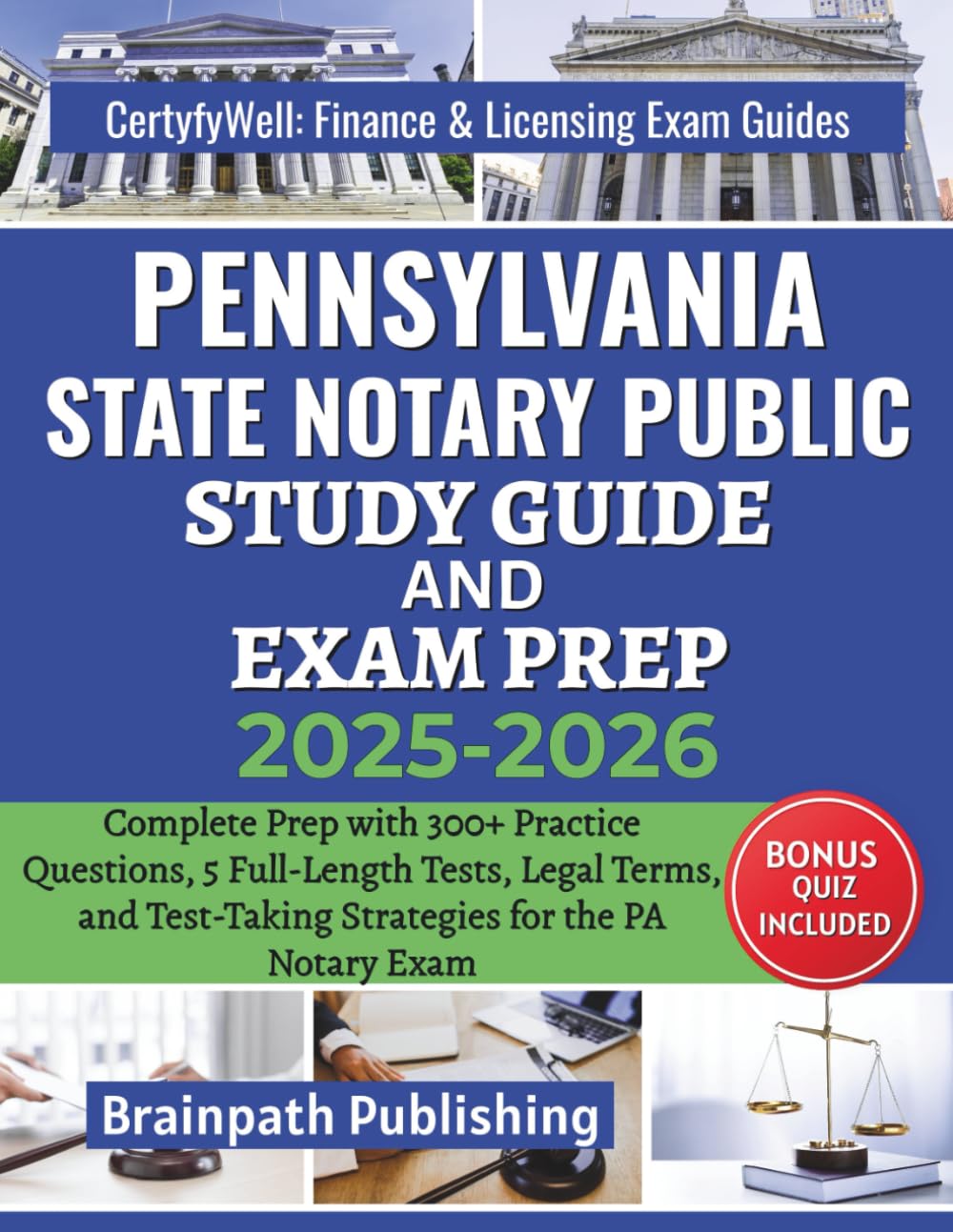 PENNSYLVANIA STATE NOTARY PUBLIC STUDY GUIDE AND EXAM PREP 2025-2026: Complete Prep with 300+ Practice Questions, 5 Full-Length Tests, Legal Terms,... Finance & Licensing Exam Guides) baixar livro de graça