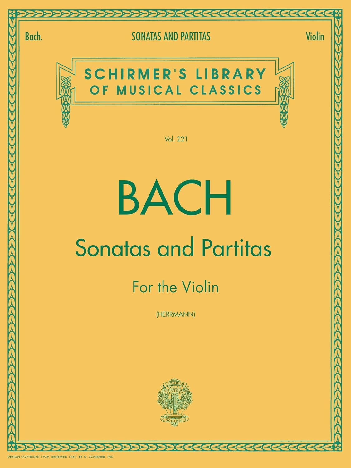 Sonatas and Partitas: Schirmer Library of Classics Volume 221 Violin Solo baixar o livro de graça