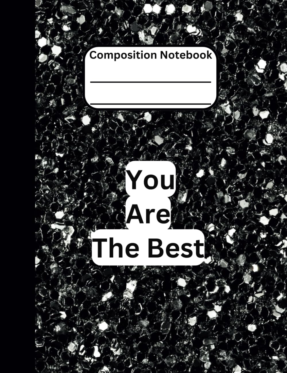 Black Composition Notebook College Ruled: 9.75x7.5 Size, Matte Cover, 110 Pages, Version 3B baixar o livro de graça
