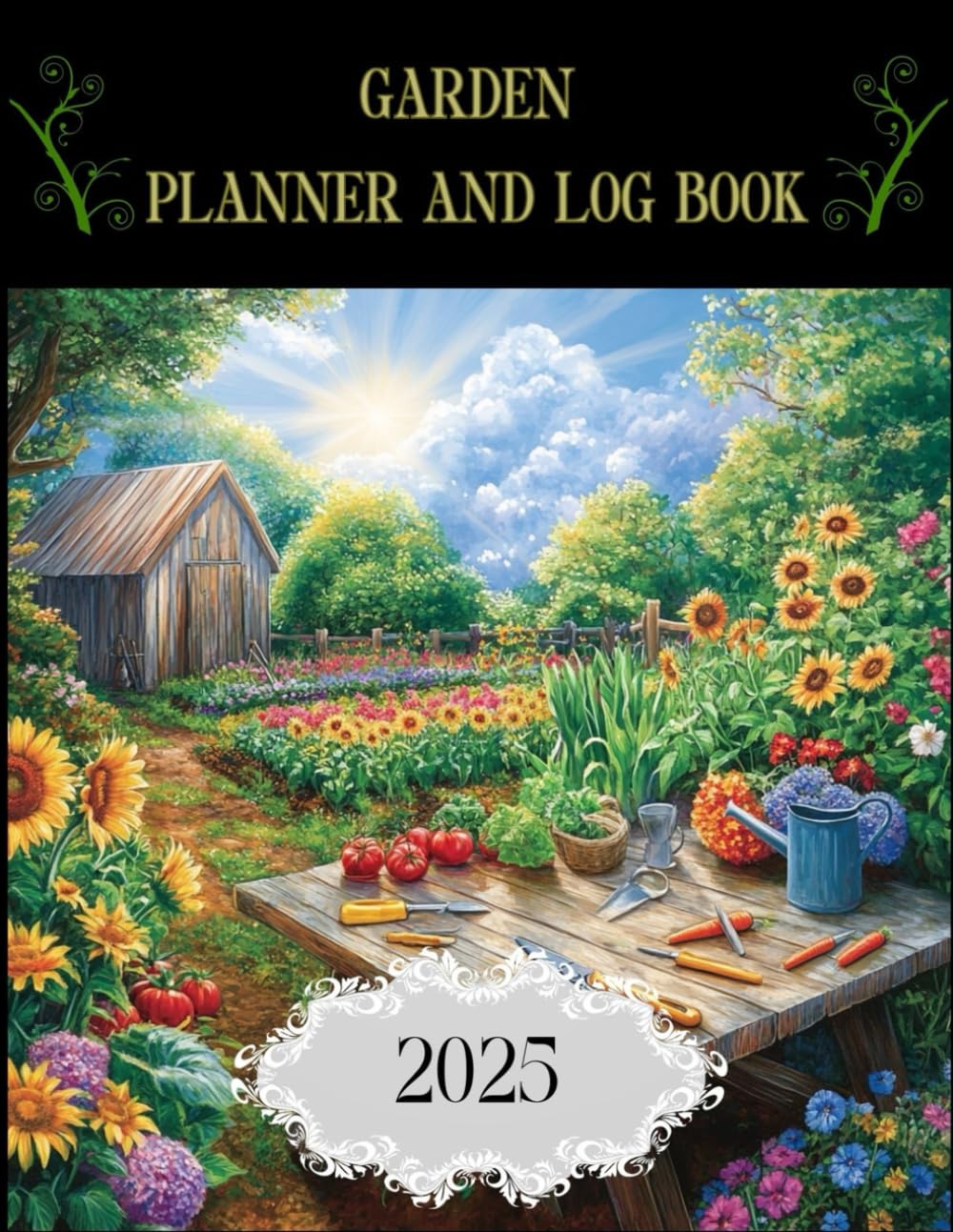 ler totalmente Garden Planner and Log Book: Gardening Journal, Monthly Tasks, Seasonal Plans, Plant Profiles, Plot Designs, and Tracking for Vegetables, Flowers, and Fruit Trees