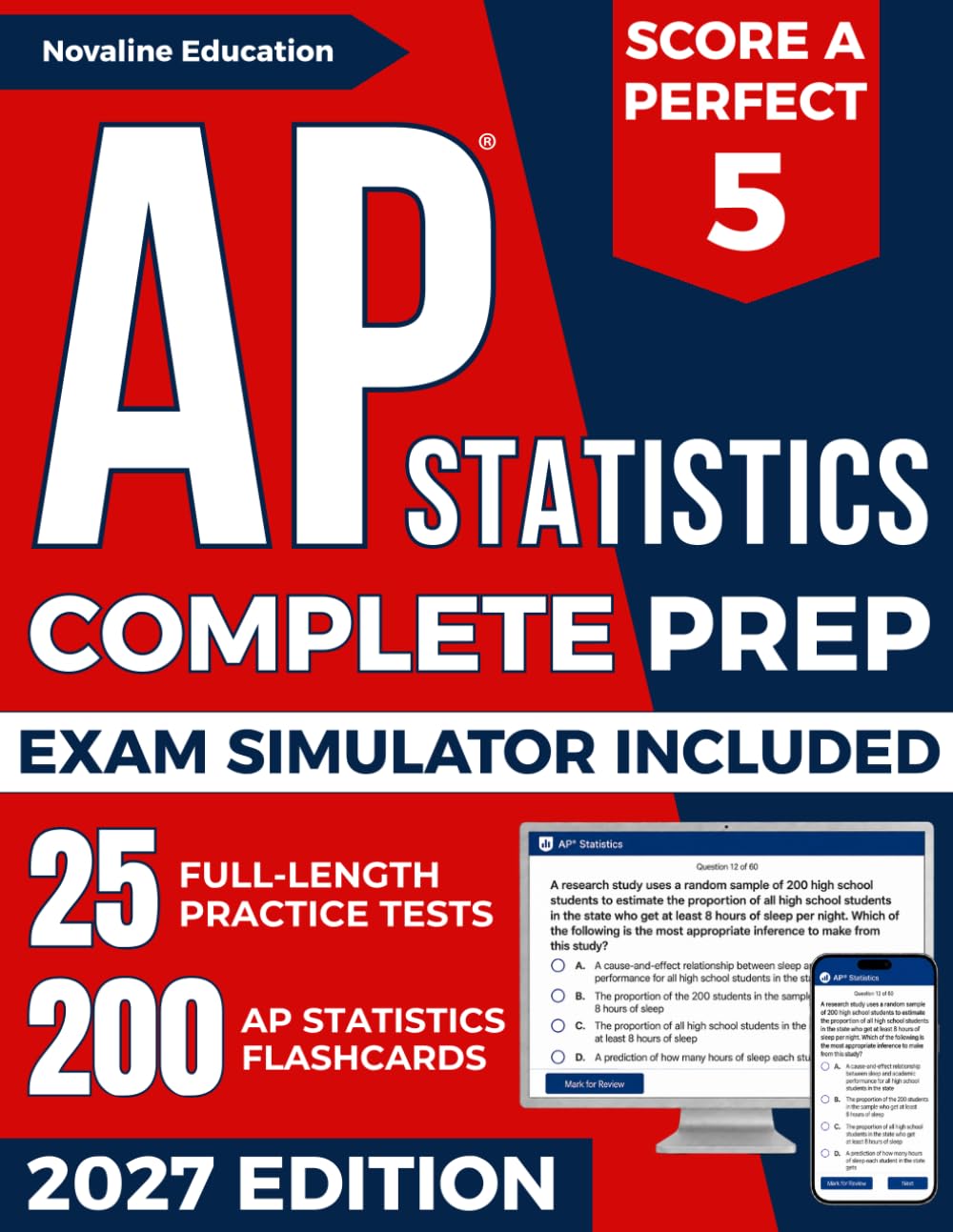 AP Statistics Test Prep: The Most Complete Study Guide Including our Advanced Exam Simulator Platform, 25 Full-Length Practice Tests, and 200 Flashcards to Score Higher and Earn College Credit baixar o livro de graça