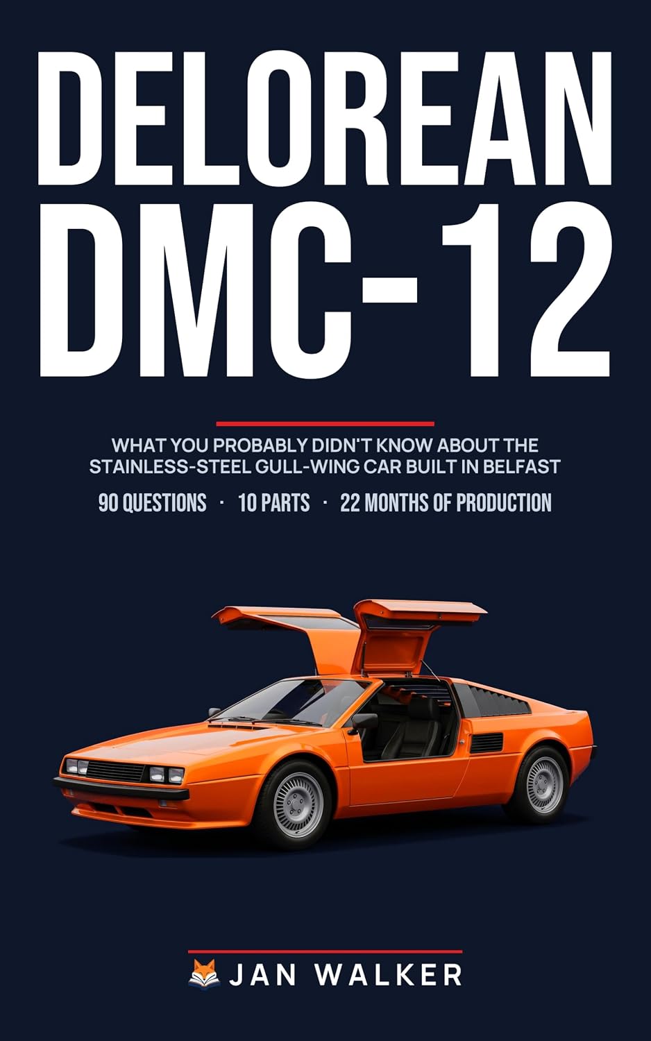 DeLorean DMC-12 Trivia & Fun Facts: What You Probably Didn't Know About the Stainless-Steel Gull-Wing Car Built in Belfast (Trivia & Fun Facts: Cars & Trucks) (English Edition) baixar o livro de graça
