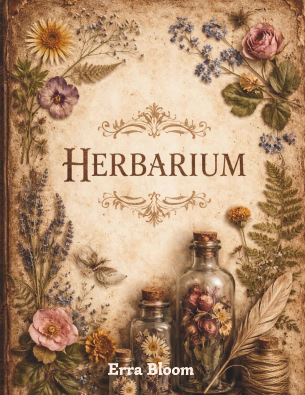 capítulo por capítulo baixar HERBARIUM: Botanical Memory Journal: Record, Press & Preserve Plants and Flowers/Large format - 110 cream pages