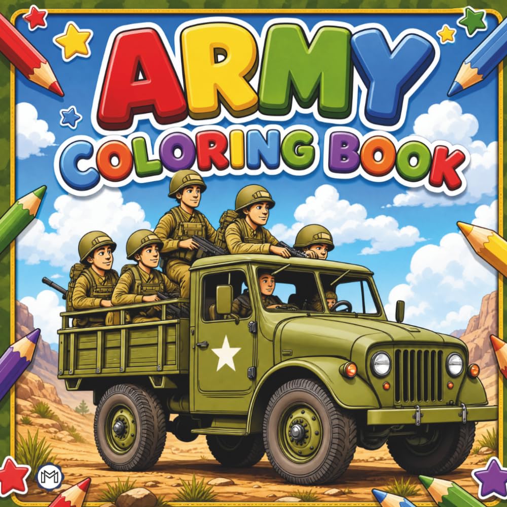 capítulo por capítulo baixar Military Army Soldier Coloring Book for Adults Kids Boys Girls Teens: Cool Military Warrior War Veteran Gift Present Army Land Forces Themed Coloring... Pages for Soldiers Cadets Veterans Students