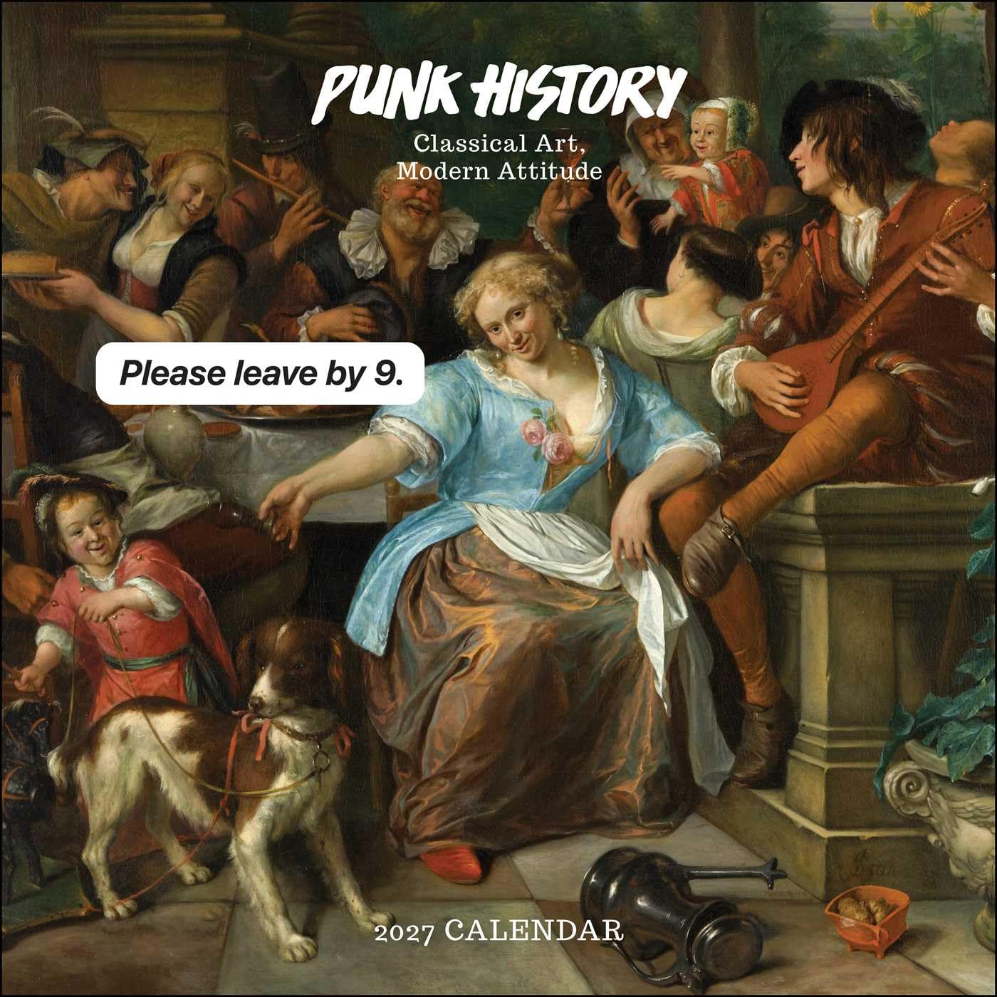 capítulo por capítulo baixar Punk History 2027 Wall Calendar: Classical Art, Modern Attitude