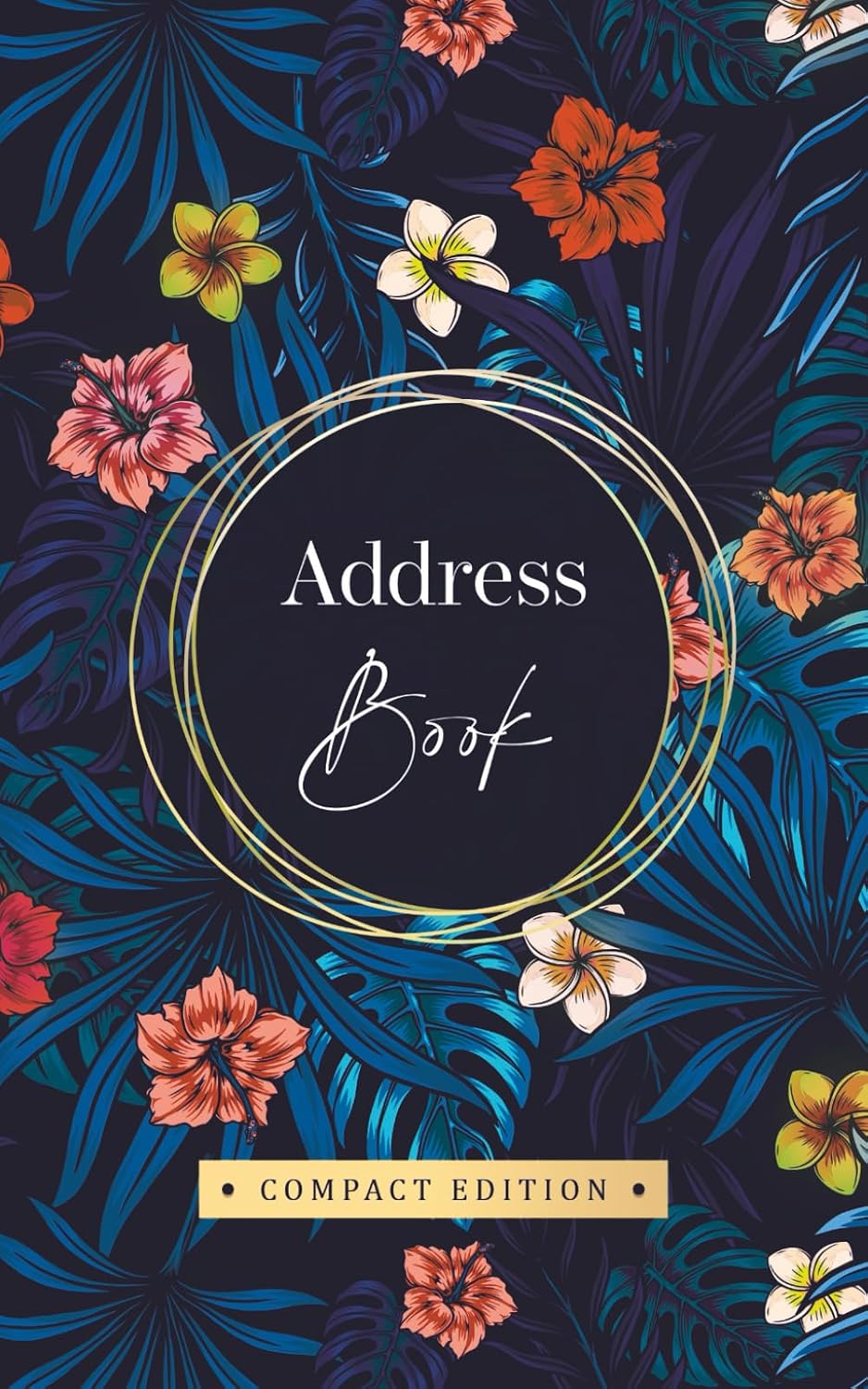 Address Book: Compact Floral 5x8 inches Contact Organizer with A–Z Tabs | Pretty Design | Ideal Gift for Travel & Everyday Use baixar o livro de graça