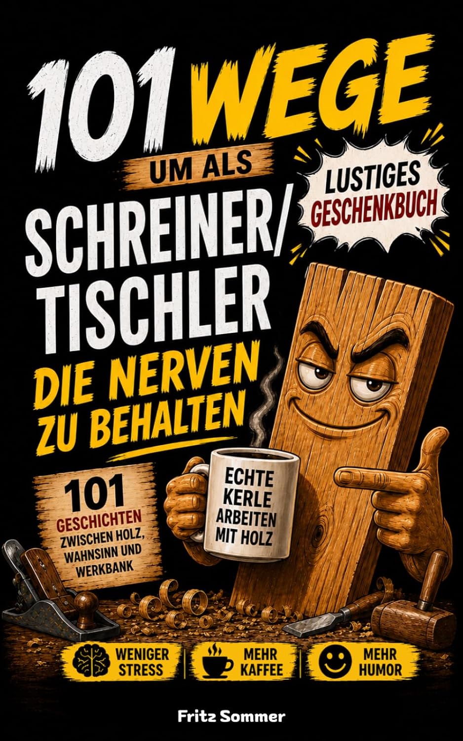 ler totalmente 101 Wege um als Schreiner und Tischler die Nerven zu behalten: Das lustige Geschenkbuch für alle, die zwischen Holz, Staub und Kundenwünschen die Nerven behalten müssen (German Edition)