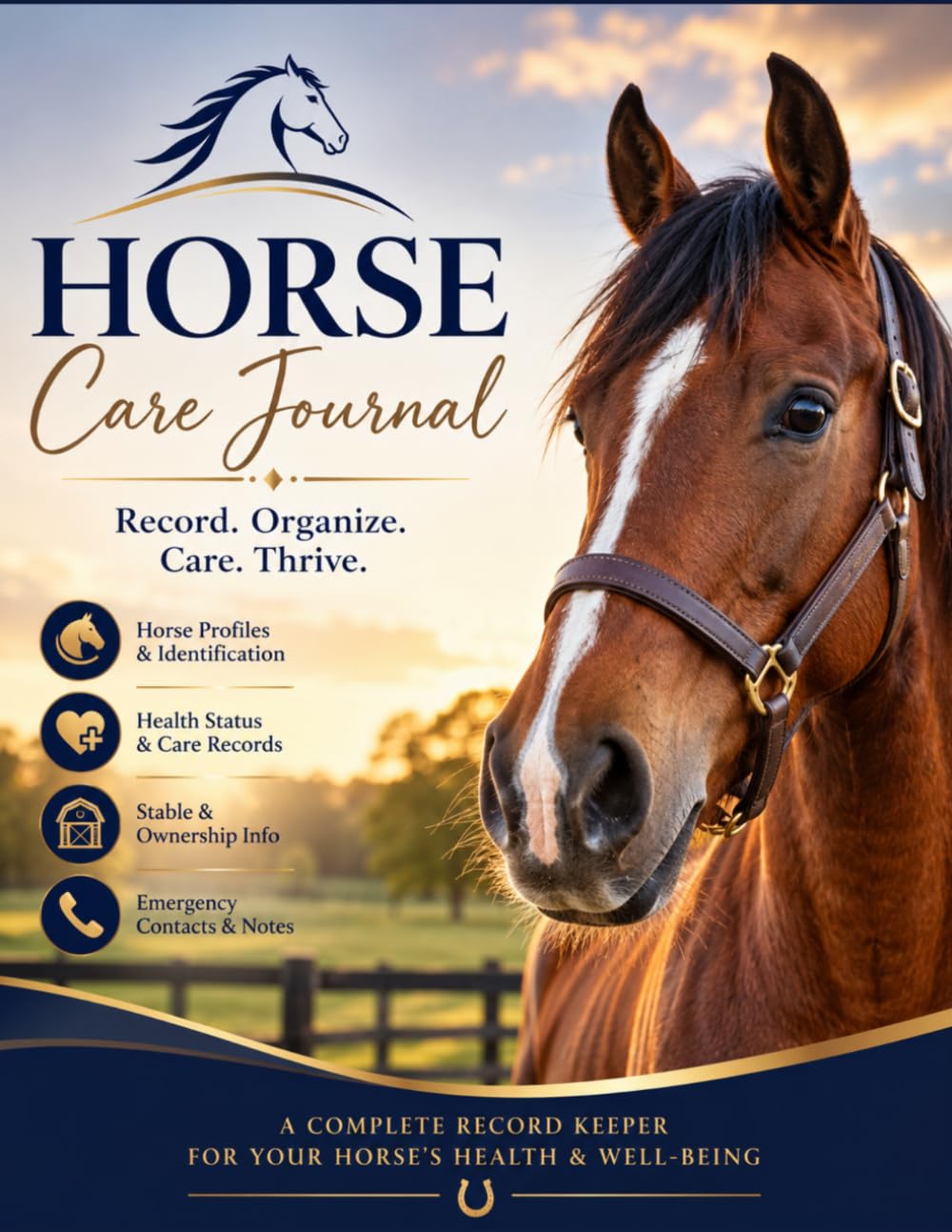capítulo por capítulo baixar Horse Care Journal: Essential Equestrian Record Keeping Log Book | Organise Horse-Profiles | Stable Management, Pedigree, Identification, Health Status and Important Notes…