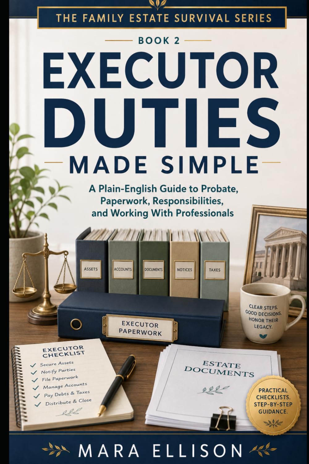 capítulo por capítulo baixar Executor Duties Made Simple: A Plain-English Guide to Probate, Paperwork, Responsibilities, and Working With Professionals (The Family Estate Survival Series)