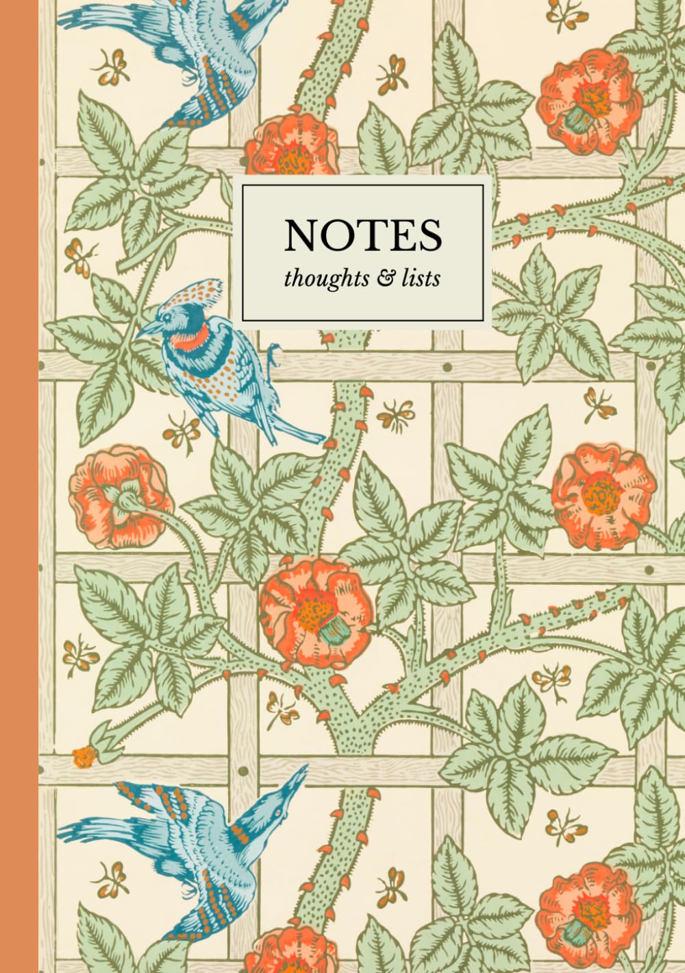 William Morris Trellis Pattern Notebook: A5 Lined Notebook | Vintage Floral Arts & Crafts Journal baixar o livro de graça