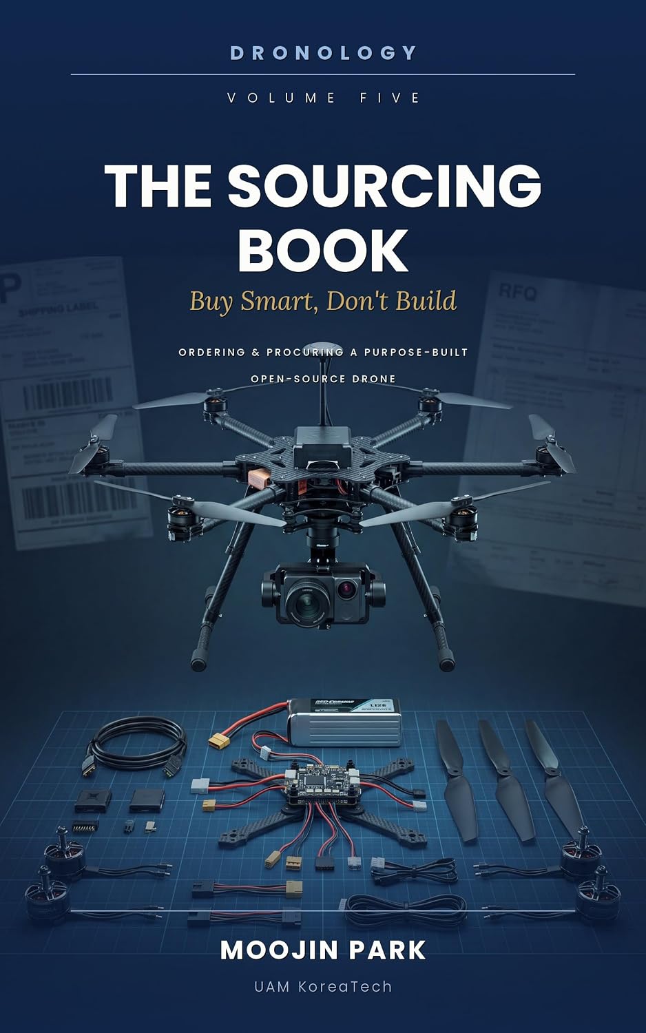 capítulo por capítulo baixar The Sourcing Book: Buy Smart, Don't Build: Ordering & Procuring a Purpose-Built Open-Source Drone (Dronology Book 5) (English Edition)