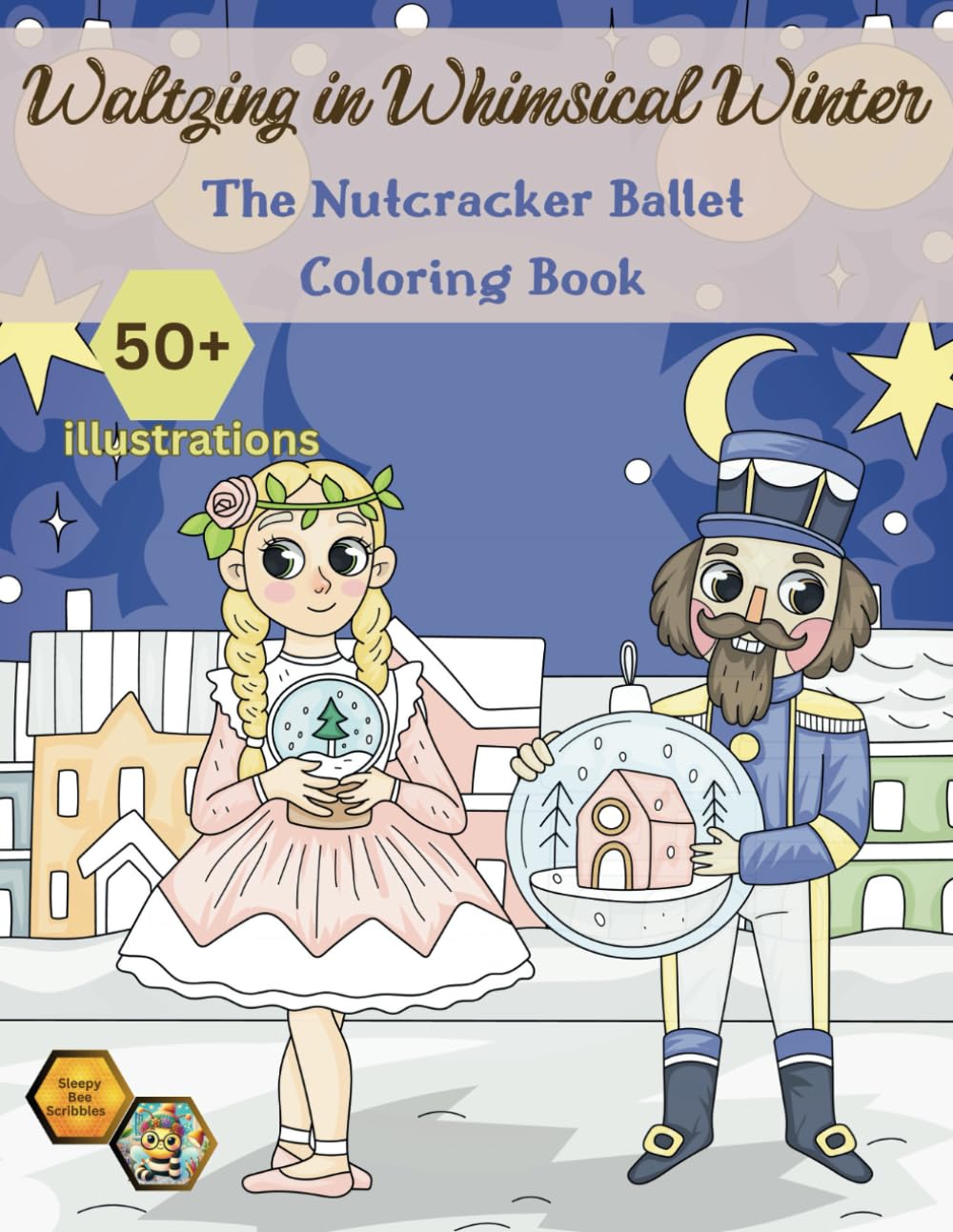 ler totalmente Waltzing in Whimsical Winter: The Nutcracker Ballet Classic Holiday Coloring Book for Children: Ideal Christmas Gift for Kids Girls Ages 4 to 8 or as Stress Relief Relaxation for Teens and Adults