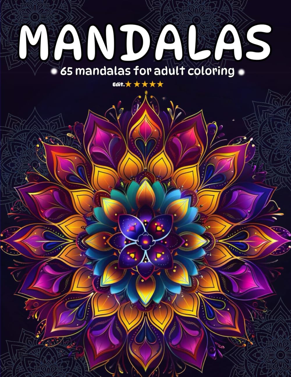 Relaxing Mandalas: Anti-Stress Coloring Book for Adults with 65 Harmonious Designs to Find Serenity and Creativity - Ideal for Art Therapy and Relaxation baixar livro de graça