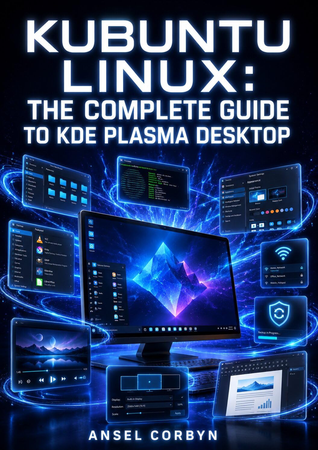 capítulo por capítulo baixar KUBUNTU LINUX: THE COMPLETE GUIDE TO KDE PLASMA DESKTOP: Software Management, System Configuration, Customization, Multimedia, and Productivity on a Polished Open-Source Desktop (English Edition)