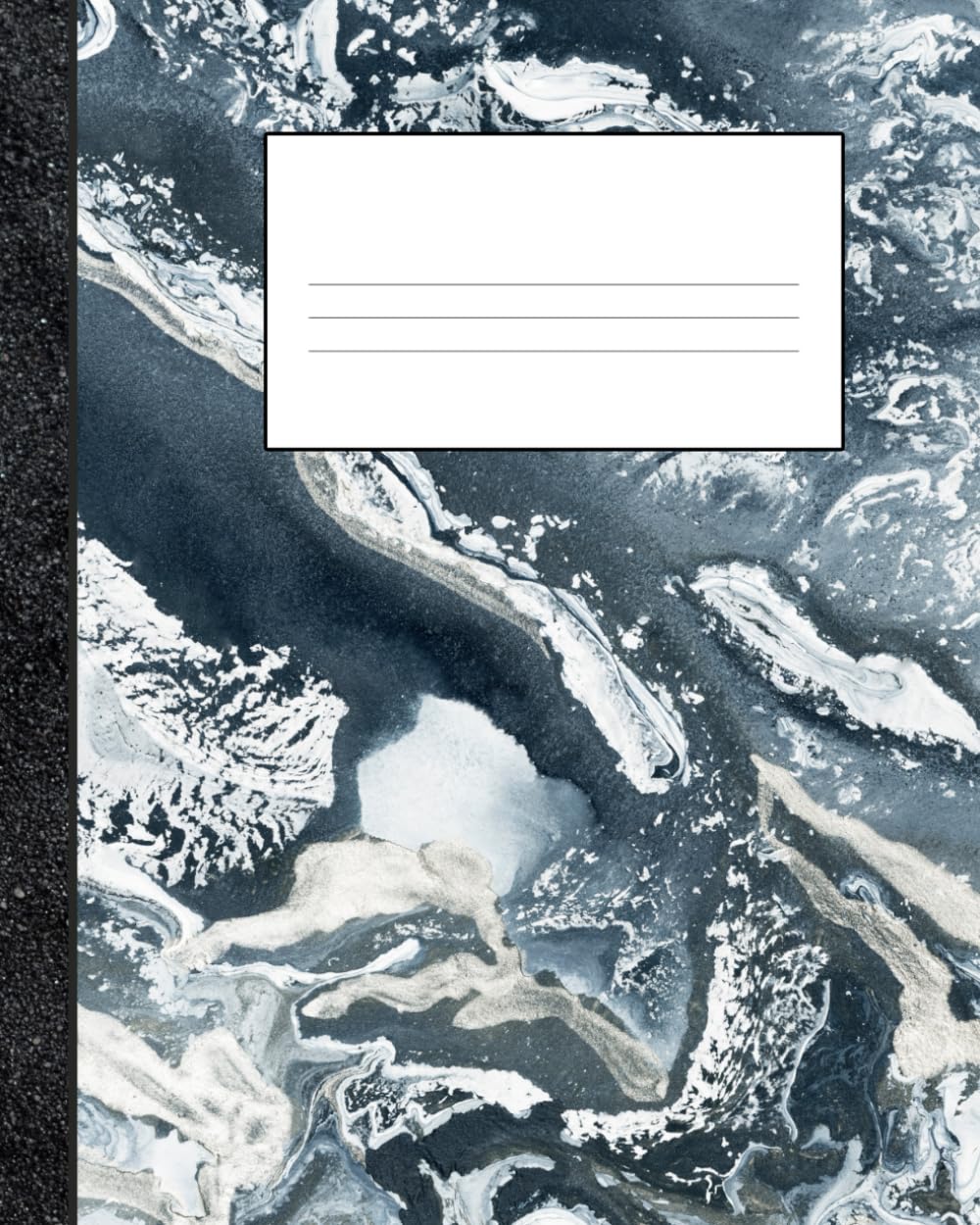 Composition Notebook: Marble black | Journal For College, Students, School, Work, Office | Wide Lined baixar livro de graça