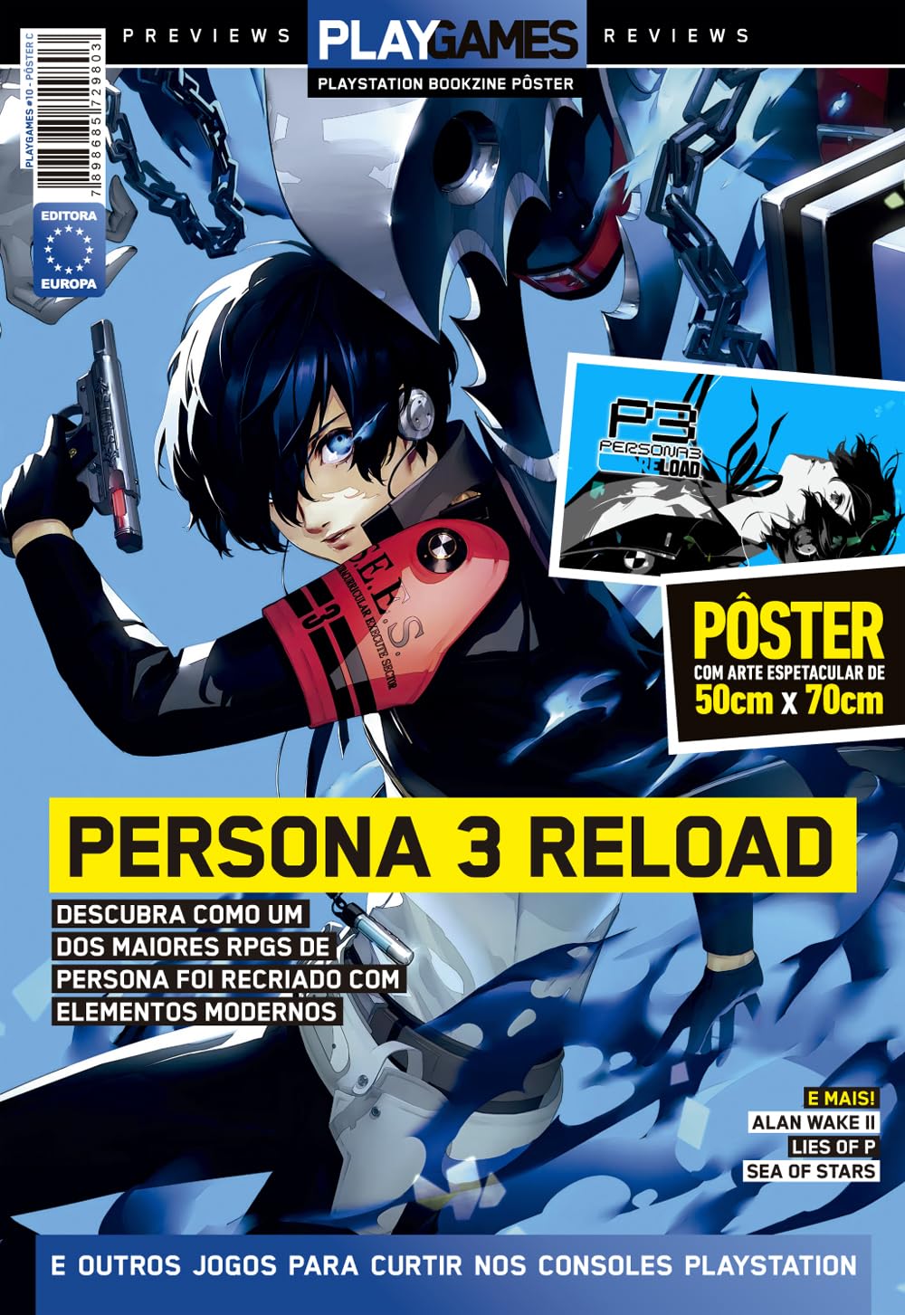 ler totalmente Persona 3 Reload - Superpôster PlayGames