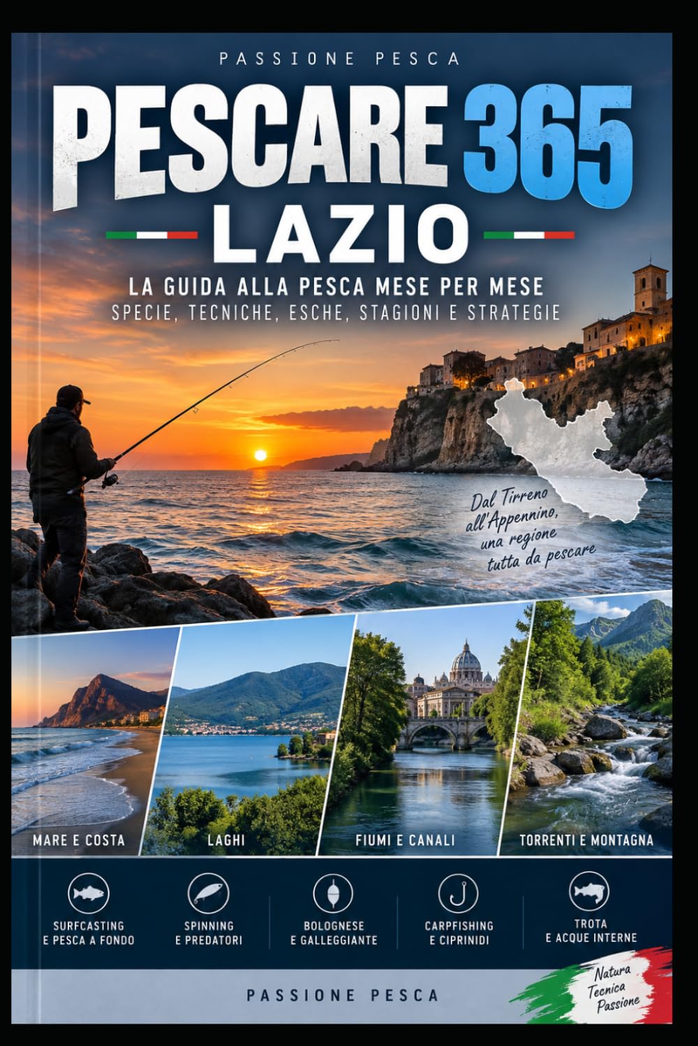 PESCARE 365 – LAZIO: La guida alla pesca mese per mese: specie, tecniche, esche, stagioni e strategie (365 Pescare in Italia) (Italian Edition) baixar livro de graça